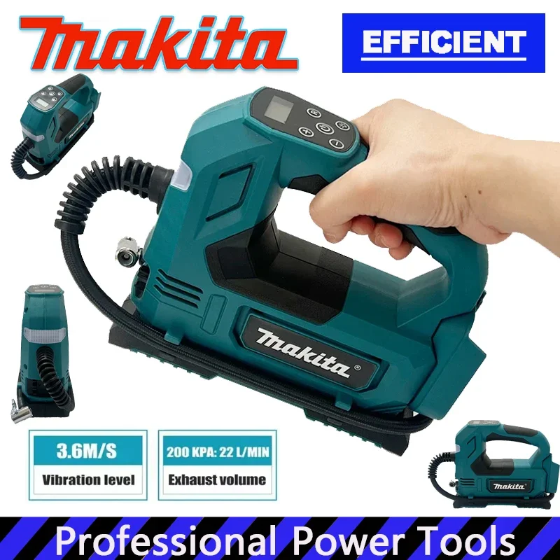 Makita Portable Cordless Tire Inflator Electric Air Pump 18V Battery Handheld Air Compressor For Car Bicycle Tires Ball
Makita Portable Cordless Tire Inflator Electric Air Pump 18V Battery Handheld Air Compressor For Car Bicycle Tires Ball