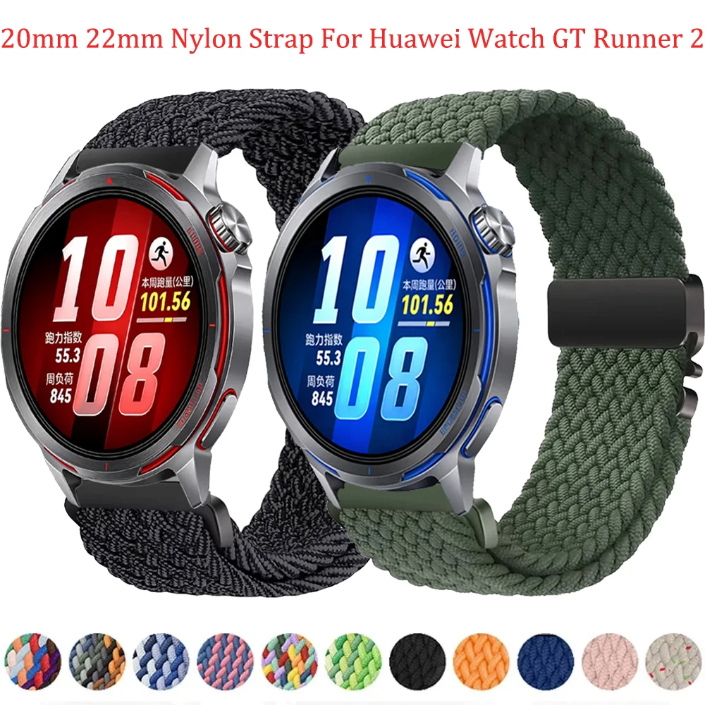 22mm 20mm Nylon Strap for Huawei Watch GT Runner 2/GT6/5/4 Pro 46mm Breathable Bracelet for Amazfit Bip Max/6/5 Balance 3 2 1
22mm 20mm Nylon Strap for Huawei Watch GT Runner 2/GT6/5/4 Pro 46mm Breathable Bracelet for Amazfit Bip Max/6/5 Balance 3 2 1