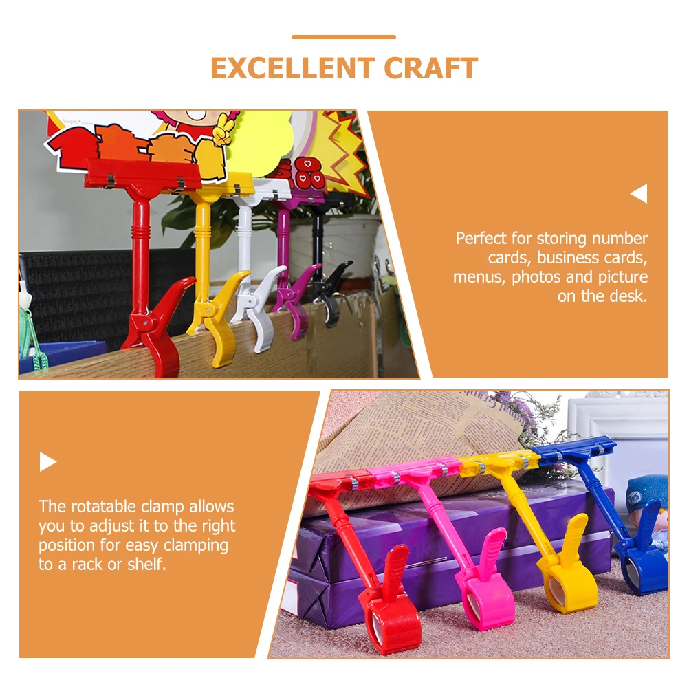 5pcs Price Tag Clips Plastic Sign Holder Retail Display Merch ise Clip Ad Folder Card St Lightweight Small Size Easy
5pcs Price Tag Clips Plastic Sign Holder Retail Display Merch ise Clip Ad Folder Card St Lightweight Small Size Easy