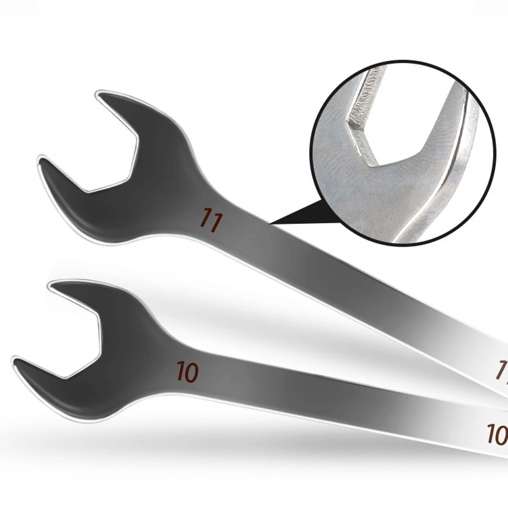 Mini Double Open End Wrench Set with Storage Pouch 8 10 Piece Sizes 4mm to 11mm Carbon Steel Tool Kit for Machinery Maintenance
Mini Double Open End Wrench Set with Storage Pouch 8 10 Piece Sizes 4mm to 11mm Carbon Steel Tool Kit for Machinery Maintenance