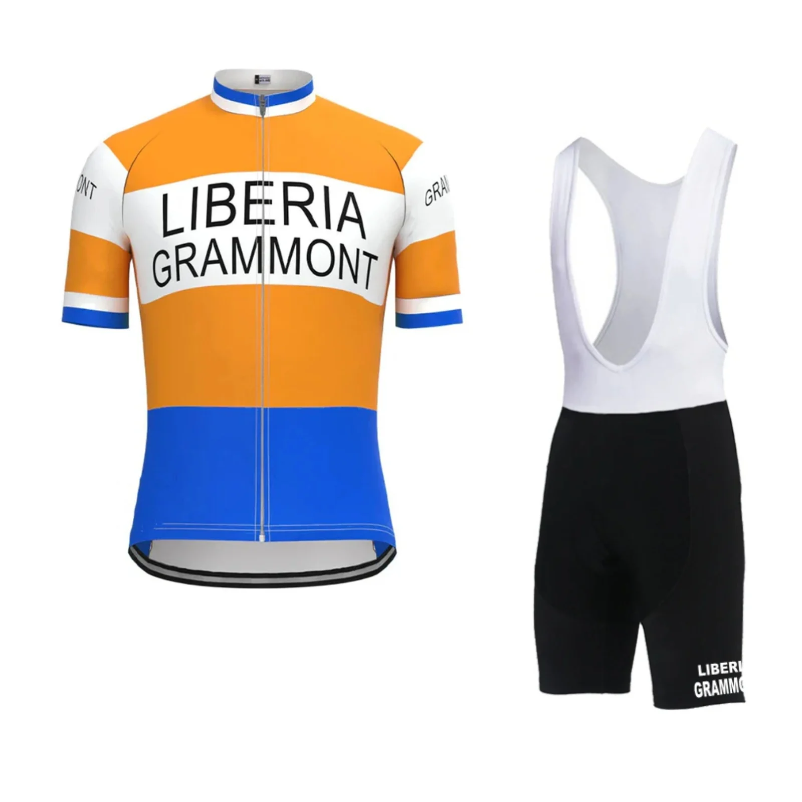 Vintage Team LIBERIA GRAMMONT 1961 Cycling Jersey Set Bib short Set Summer Breathable MTB Bike Clothing Kits Ropa Outfit
Vintage Team LIBERIA GRAMMONT 1961 Cycling Jersey Set Bib short Set Summer Breathable MTB Bike Clothing Kits Ropa Outfit