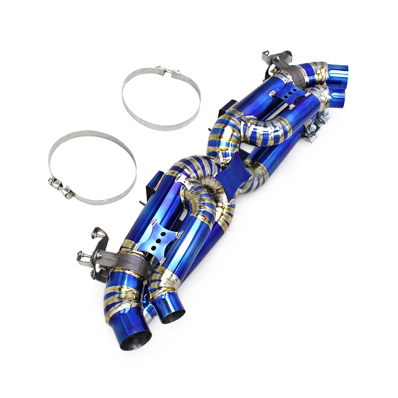 Custom Engine Titanium Pipe Muffler For Porsche 911 992 3.0T 2019-2024 Sport Car Original Valve Catback Exhaust System
Custom Engine Titanium Pipe Muffler For Porsche 911 992 3.0T 2019-2024 Sport Car Original Valve Catback Exhaust System