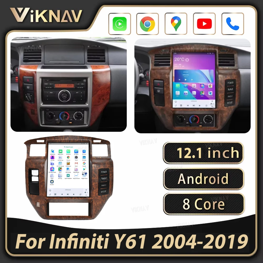 Latest Dual System Car Radio For Nissan Y61 2004-2019 WIFI Upgrade Multimedia Player GPS Navigation Wireless Carplay Auto Stereo
Latest Dual System Car Radio For Nissan Y61 2004-2019 WIFI Upgrade Multimedia Player GPS Navigation Wireless Carplay Auto Stereo