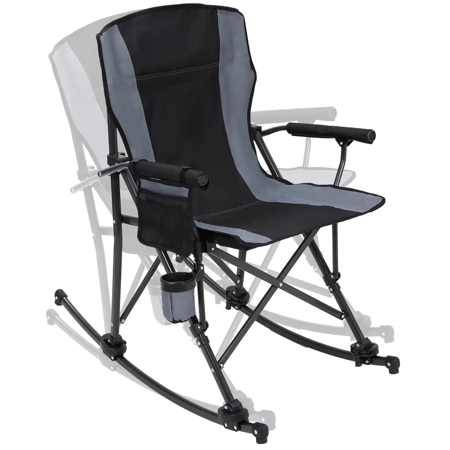 2 In 1 Oversized Folding Rocking Camping Chair With Removable Rockers, Portable Rocker With High Back, Heavy Duty Hard Armchair
2 In 1 Oversized Folding Rocking Camping Chair With Removable Rockers, Portable Rocker With High Back, Heavy Duty Hard Armchair