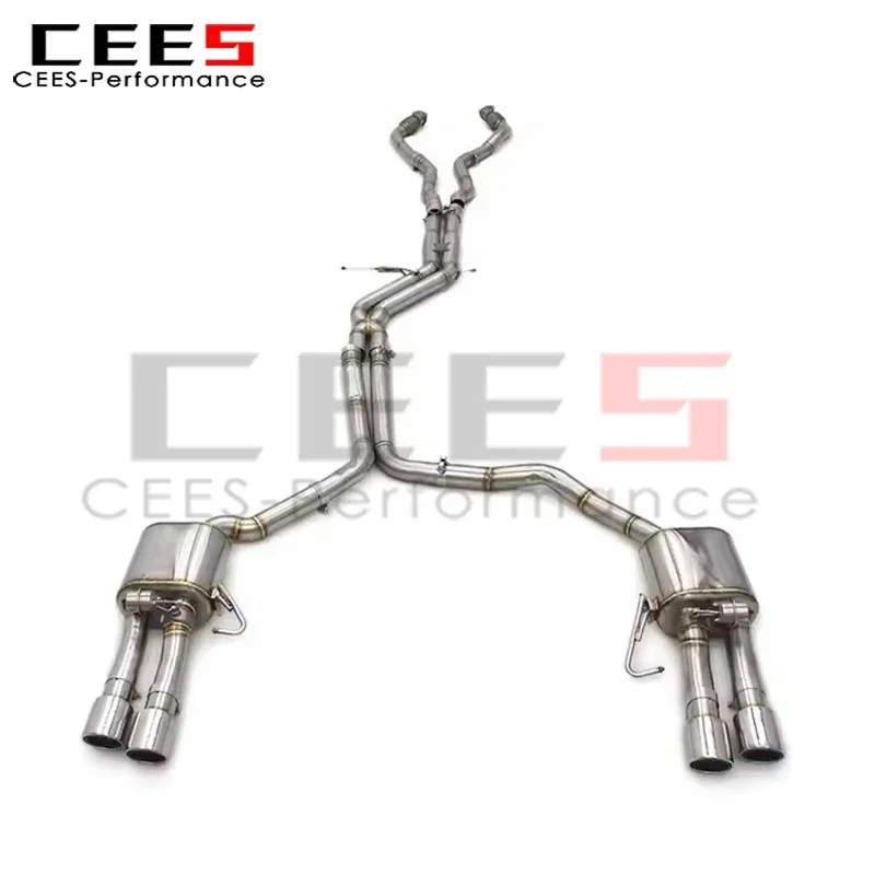 cees Catback Valvetronic Exhaust Pipe for Audi S6 C7 4.0T 2012-2018 Performance Stainless Steel Car Exhaust System Assembly
cees Catback Valvetronic Exhaust Pipe for Audi S6 C7 4.0T 2012-2018 Performance Stainless Steel Car Exhaust System Assembly