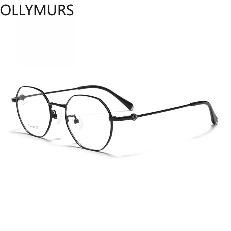 Ollymurs Ultralight 9gGlasses Retro Optical Prescription Eyeglasses Frame T1018F Titanium Alloy Teenager Boy and Girl Student
Ollymurs Ultralight 9gGlasses Retro Optical Prescription Eyeglasses Frame T1018F Titanium Alloy Teenager Boy and Girl Student