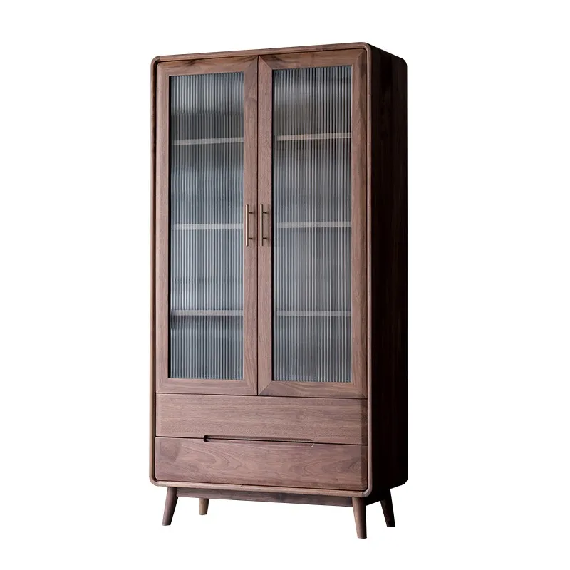 All solid wood bookcase, black walnut bookcase, study large capacity storage, newspaper shelf, locker, log bookcase
All solid wood bookcase, black walnut bookcase, study large capacity storage, newspaper shelf, locker, log bookcase