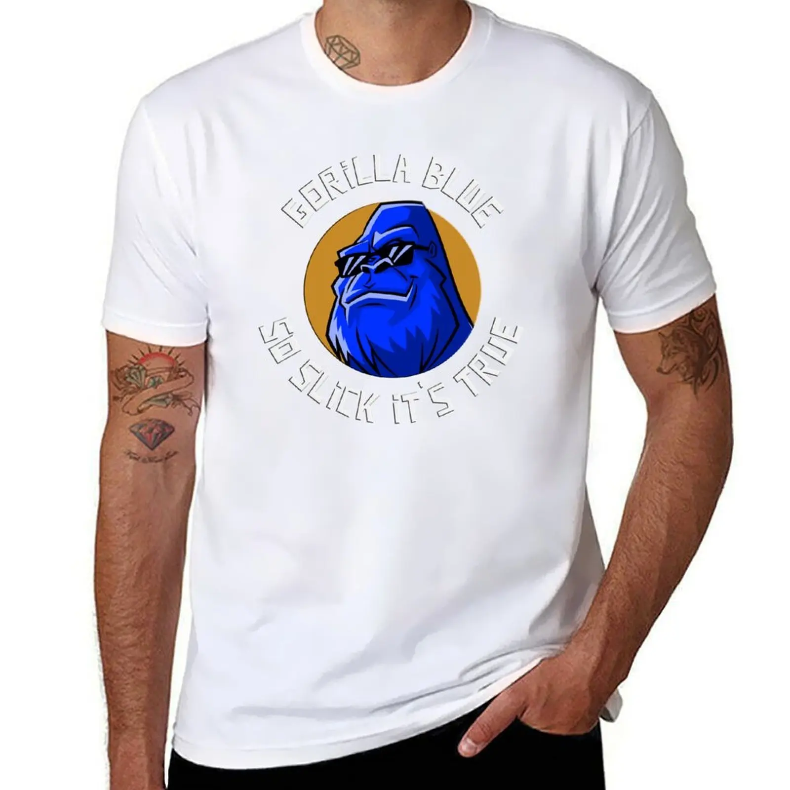 GORILLA BLUE IN SUN GLASSES COOL GORILLA T-Shirt man t shirt graphic man t shirt luxury T-Shirt
GORILLA BLUE IN SUN GLASSES COOL GORILLA T-Shirt man t shirt graphic man t shirt luxury T-Shirt