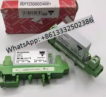 Оригинальное новое оригинальное реле Carlo gavazzi RP1D060D8M1 RP1D060D4M1 с основанием, 1 шт.
Оригинальное новое оригинальное реле Carlo gavazzi RP1D060D8M1 RP1D060D4M1 с основанием, 1 шт.