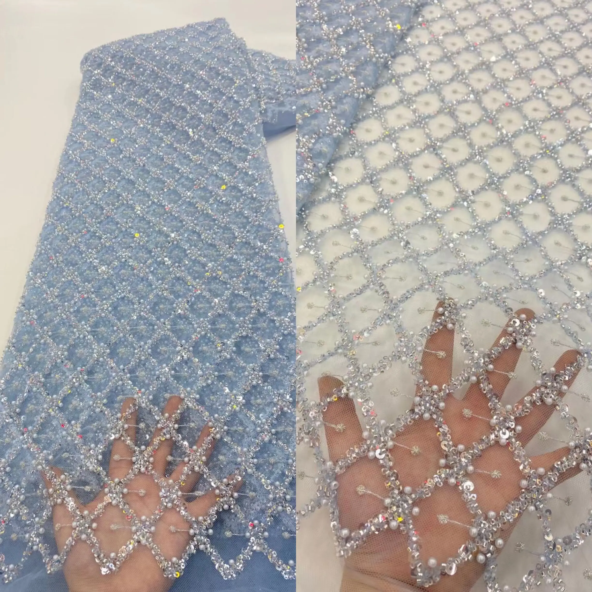 Beads Lace Fabric L-12102811 Sequined French Wedding Lace Fabric Sequin Beaded Lace Fabric Bridal
Beads Lace Fabric L-12102811 Sequined French Wedding Lace Fabric Sequin Beaded Lace Fabric Bridal