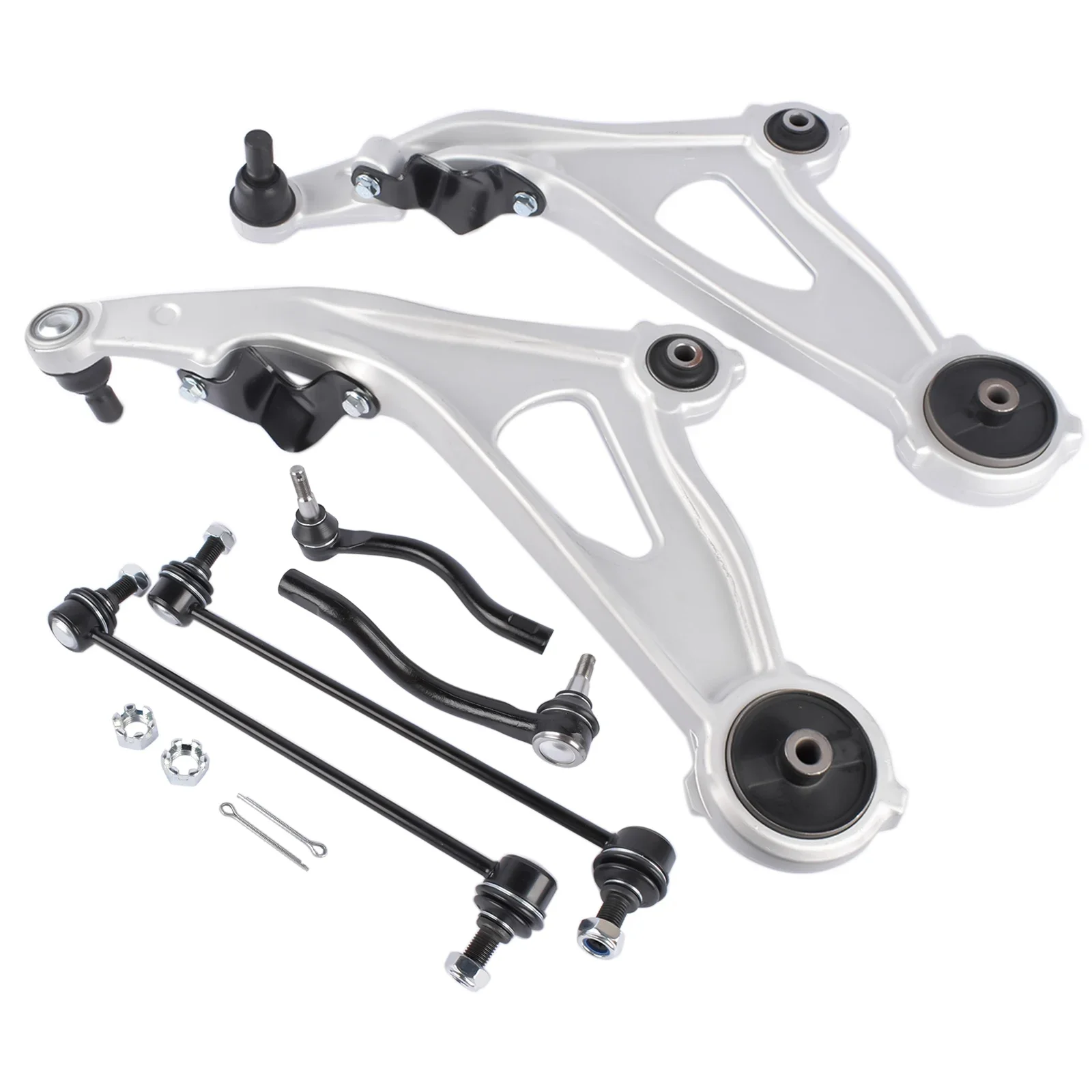 6Pcs Front Lower Control Arms Kit Sway Bar Fit for 2013-2020 Nissan Pathfinder Infiniti QX60 JX35 2.5 3.5L 545003JA0A 5
6Pcs Front Lower Control Arms Kit Sway Bar Fit for 2013-2020 Nissan Pathfinder Infiniti QX60 JX35 2.5 3.5L 545003JA0A 5