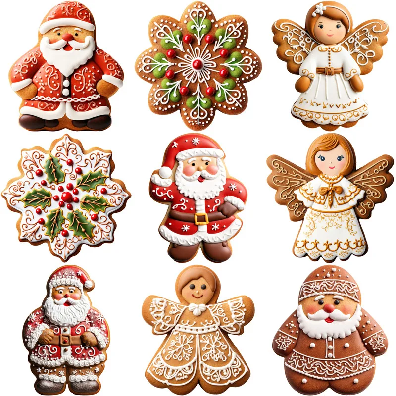 Christmas Gingerbread Stickers Crafts And Scrapbooking stickers kids toys book Decorative sticker DIY Stationery
Christmas Gingerbread Stickers Crafts And Scrapbooking stickers kids toys book Decorative sticker DIY Stationery