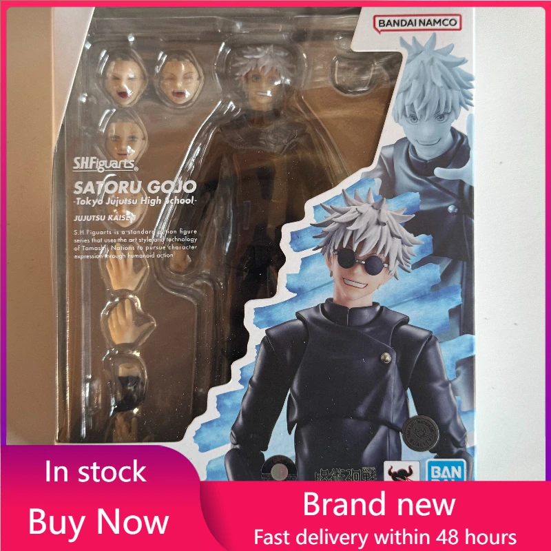 Bandai S.H.Figuarts Jujutsu Kaisen Gojo Satoru high school Model Kit Anime Action Fighter Finished Model Gift for Children
Bandai S.H.Figuarts Jujutsu Kaisen Gojo Satoru high school Model Kit Anime Action Fighter Finished Model Gift for Children
