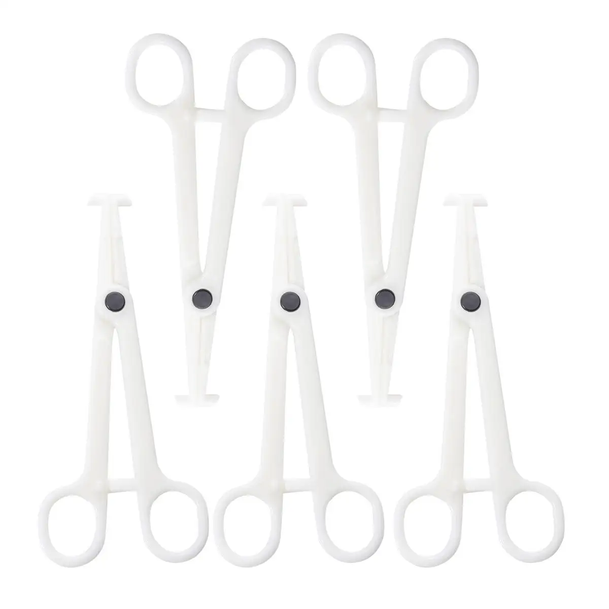 5 Pcs Round Tube Piercing Pliers Disposable Plastic Tools White Needle Wrench Body Decorations Hygiene Packaging
5 Pcs Round Tube Piercing Pliers Disposable Plastic Tools White Needle Wrench Body Decorations Hygiene Packaging