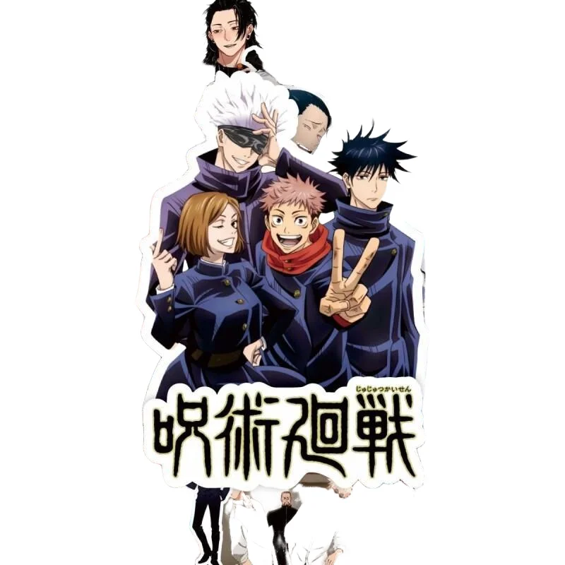 Новые аниме-стикеры Bandai Jujutsu Kaisen: Годжо Сатору, Фушигуро Мегуми. Мультяшные анимационные стикеры в новом стиле. Подарок для мальчиков и девочек.
Новые аниме-стикеры Bandai Jujutsu Kaisen: Годжо Сатору, Фушигуро Мегуми. Мультяшные анимационные стикеры в новом стиле. Подарок для мальчиков и девочек.