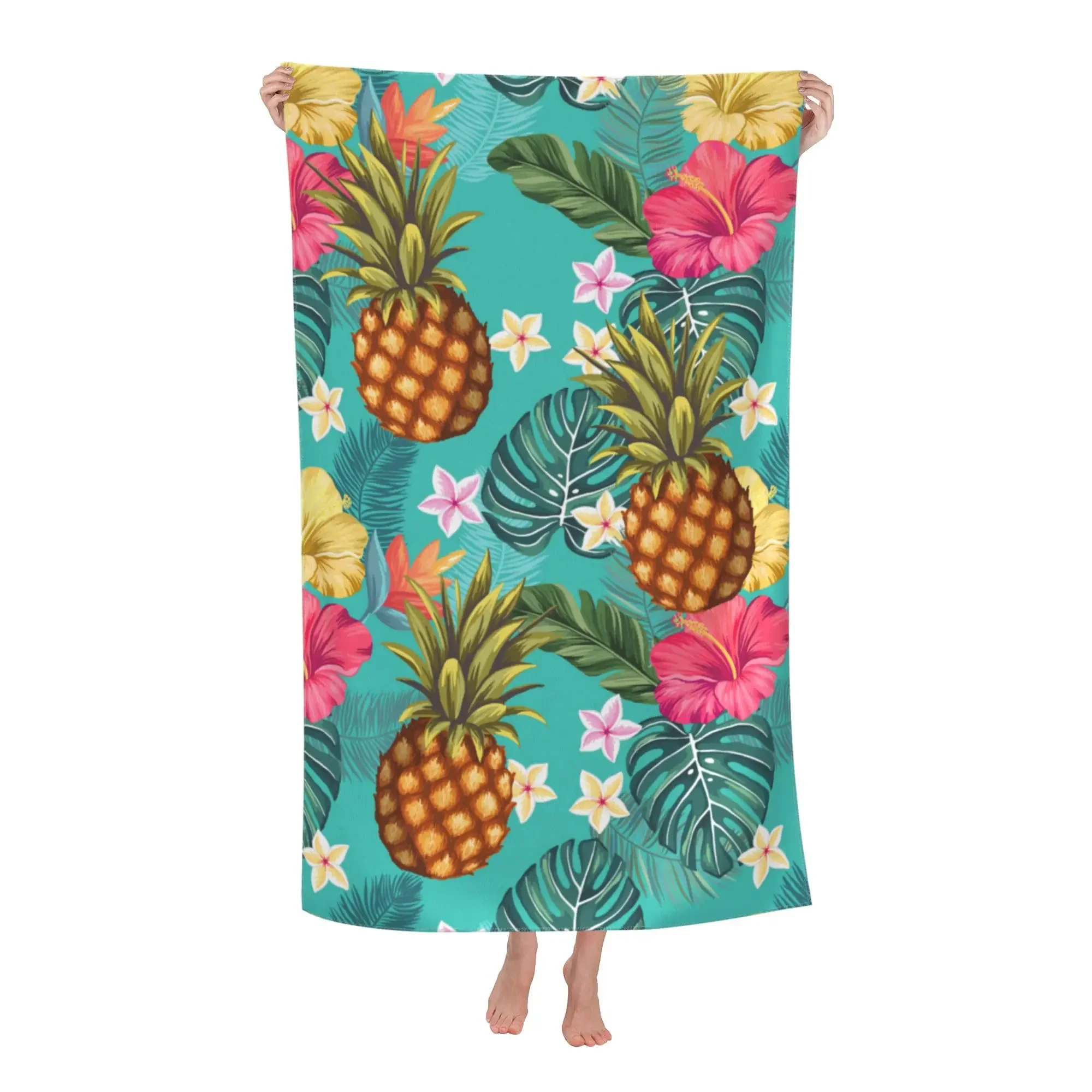 Pineapples Beach Towel Microfiber Sand Free Pop Summer Towels for Adult Kids Quick Dry Absorbent Soft Pool Travel Swimming Towel
Pineapples Beach Towel Microfiber Sand Free Pop Summer Towels for Adult Kids Quick Dry Absorbent Soft Pool Travel Swimming Towel