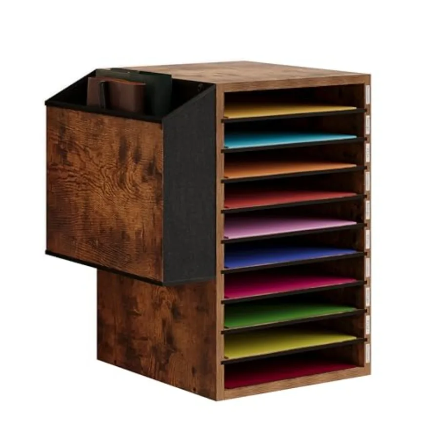 Office Mail Sorter, Wooden Paper Organizer with Storage Bag, 10 Tier Adjustable Classroom Mailbox, Removable Classroom Organiza
Office Mail Sorter, Wooden Paper Organizer with Storage Bag, 10 Tier Adjustable Classroom Mailbox, Removable Classroom Organiza
