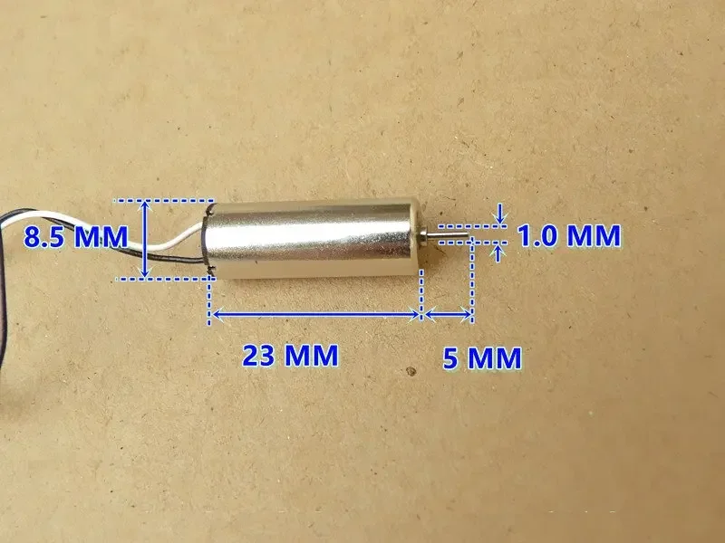 100PCS 3.7V 40000RPM 8.5*23MM Micro Coreless Motor With Plastic Gear Toys / Models / DIY Accessories Motor
100PCS 3.7V 40000RPM 8.5*23MM Micro Coreless Motor With Plastic Gear Toys / Models / DIY Accessories Motor