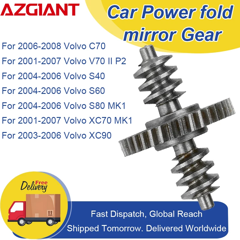 Azgiant 35T Car Rearview Mirror Reversing Electric Folding Motor Gear For Volvo C70/V70 MK2 P2/S40/S60/S80 MK1/XC70 MK1/XC90
Azgiant 35T Car Rearview Mirror Reversing Electric Folding Motor Gear For Volvo C70/V70 MK2 P2/S40/S60/S80 MK1/XC70 MK1/XC90