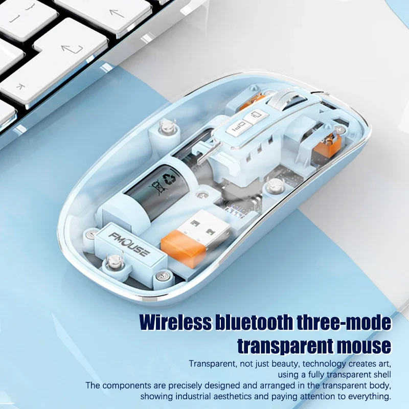 M233 Transparent Magnetic Mouse Triple Mode 2.4g Bluetooth Rechargeable Suitable For Computer Games Ipad Laptop Office Supply
M233 Transparent Magnetic Mouse Triple Mode 2.4g Bluetooth Rechargeable Suitable For Computer Games Ipad Laptop Office Supply