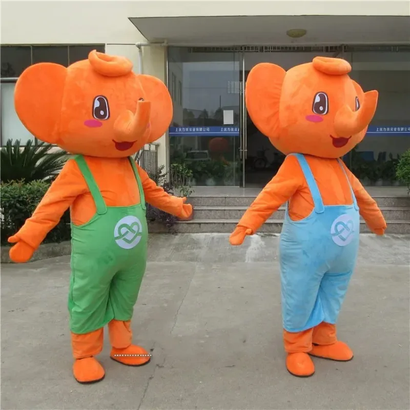 New Style Elephant Mascost Costume Cartoon Elephants Mascot Costumes with Big Ear for Adult Animal Halloween Party Event
New Style Elephant Mascost Costume Cartoon Elephants Mascot Costumes with Big Ear for Adult Animal Halloween Party Event