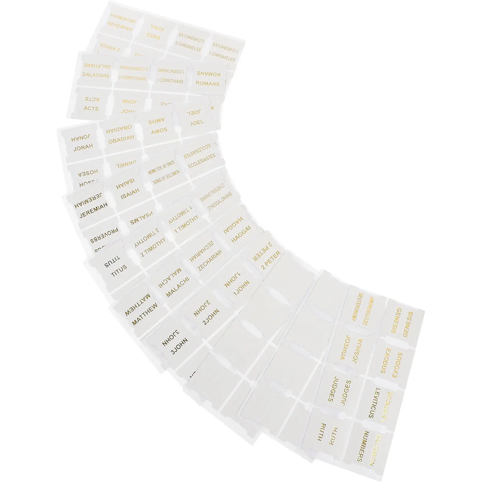 80 pcs Bible Tabs Mini Book Dividers White 10 Sheets Clear Visible Durability Study Journaling Notebook
80 pcs Bible Tabs Mini Book Dividers White 10 Sheets Clear Visible Durability Study Journaling Notebook
