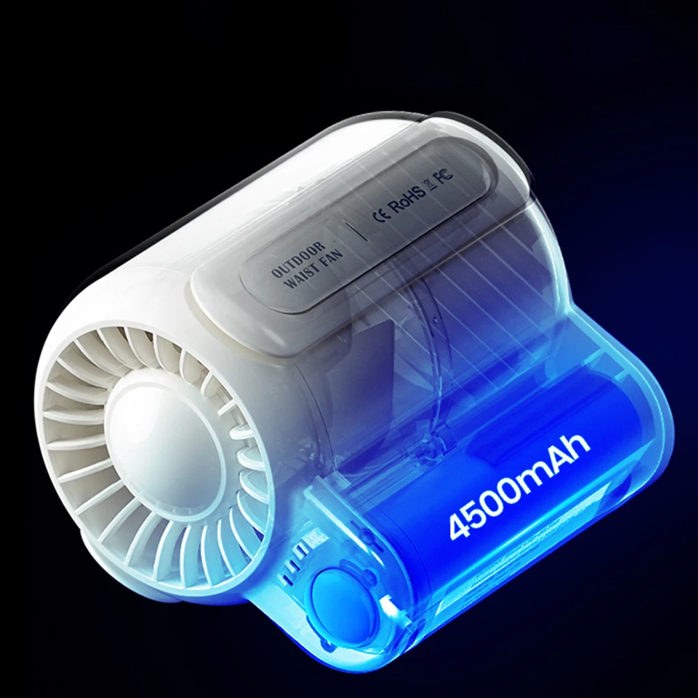 Portable Waist Fan Rechargeable Outdoor Waist Mounted Fan 3 Speeds Cool Clip Fan Powerful for Travel Gardening Working Fishing
Portable Waist Fan Rechargeable Outdoor Waist Mounted Fan 3 Speeds Cool Clip Fan Powerful for Travel Gardening Working Fishing