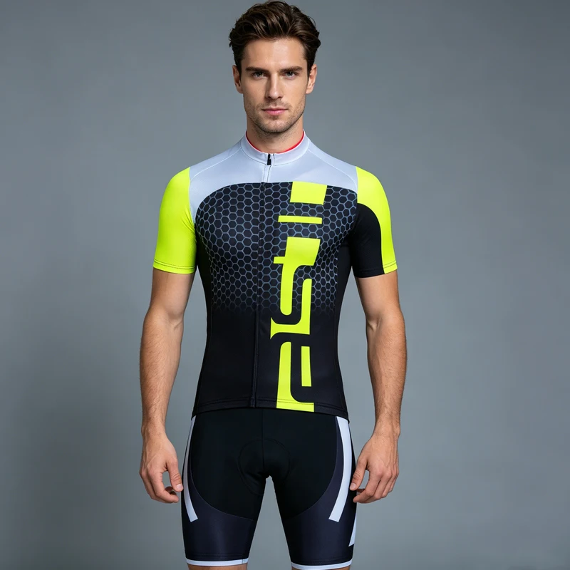 2026 Summer Men's Cycling Jersey Set Yellow Black Mountain Bike Clothing Sportswear Suit Ropa Ciclismo
2026 Summer Men's Cycling Jersey Set Yellow Black Mountain Bike Clothing Sportswear Suit Ropa Ciclismo