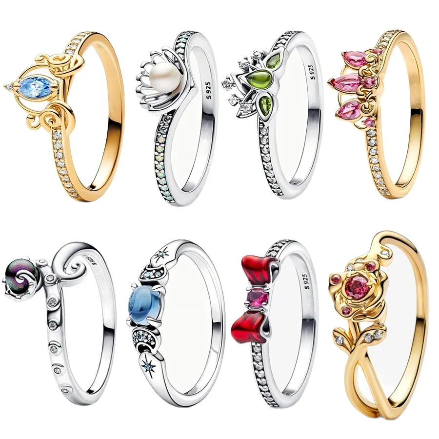 New Women's 925 Sterling Silver Certified Princess Series Ring Fashionable Finger Ring for Party Jewelry Gift Box
New Women's 925 Sterling Silver Certified Princess Series Ring Fashionable Finger Ring for Party Jewelry Gift Box