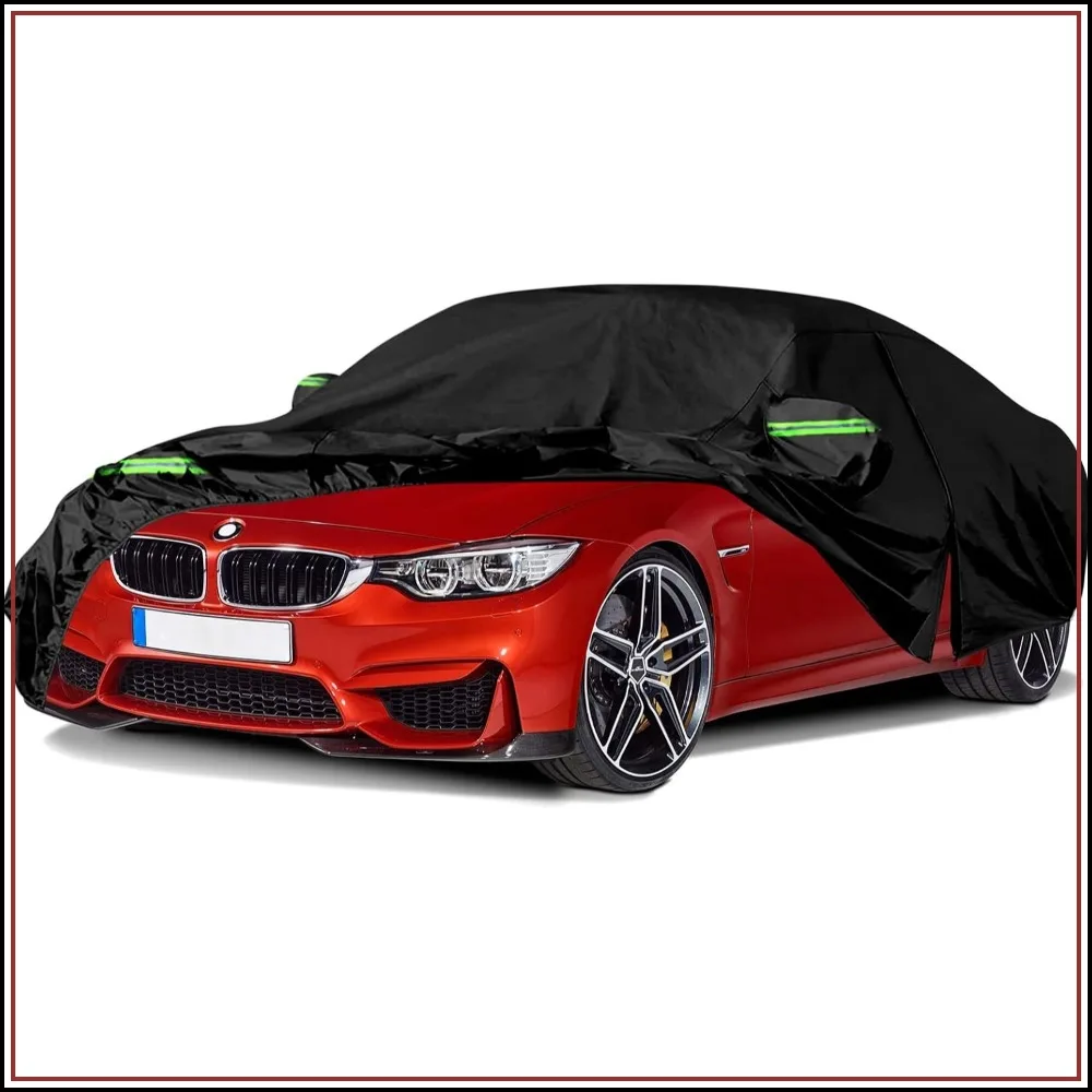 Custom-Fit Car Cover for BMW 4 Series 2014-2025, 6-Layer 210T Waterproof with Cotton Liner, Night Reflective Strips, Windproof, Side Zipper
Custom-Fit Car Cover for BMW 4 Series 2014-2025, 6-Layer 210T Waterproof with Cotton Liner, Night Reflective Strips, Windproof, Side Zipper