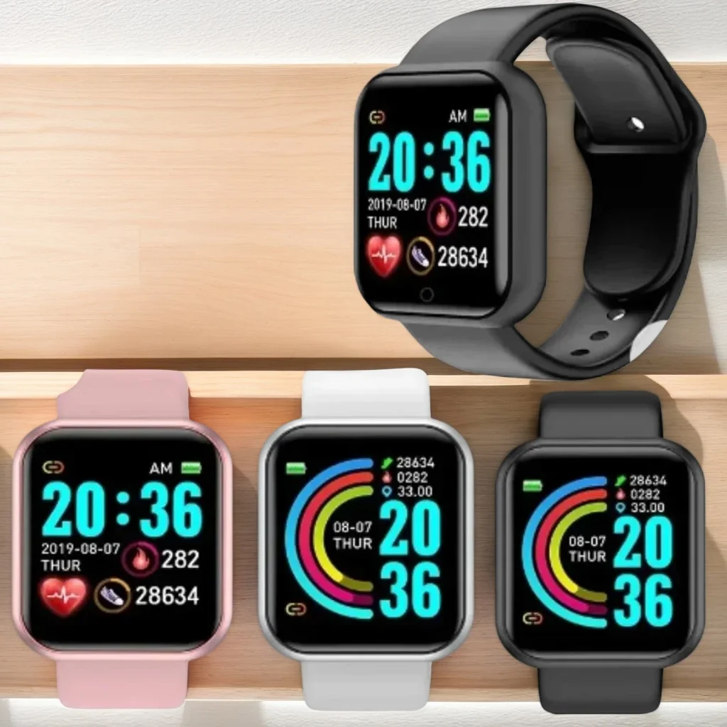 Умные часы Bluetooth для мужчин и женщин — фитнес-трекер с монитором сердечного ритма, управлением музыкой и отслеживанием здоровья
Умные часы Bluetooth для мужчин и женщин — фитнес-трекер с монитором сердечного ритма, управлением музыкой и отслеживанием здоровья