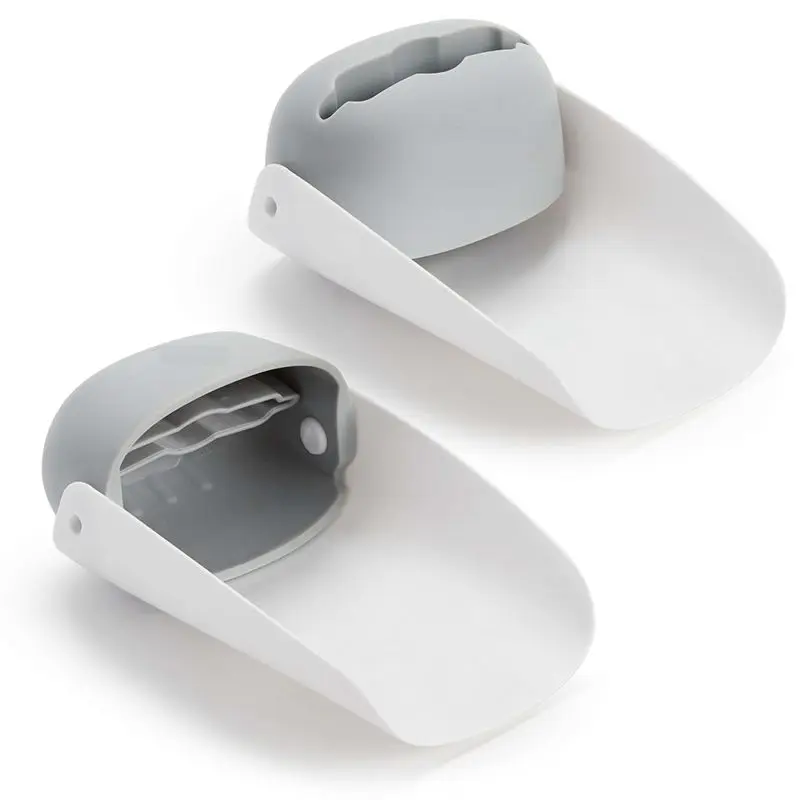 TFTP-2 Piece Faucet Extenders Steering Adjustment Kids Hand Washing Sink Safety For Babies Durable Easy Install (Gray)
TFTP-2 Piece Faucet Extenders Steering Adjustment Kids Hand Washing Sink Safety For Babies Durable Easy Install (Gray)