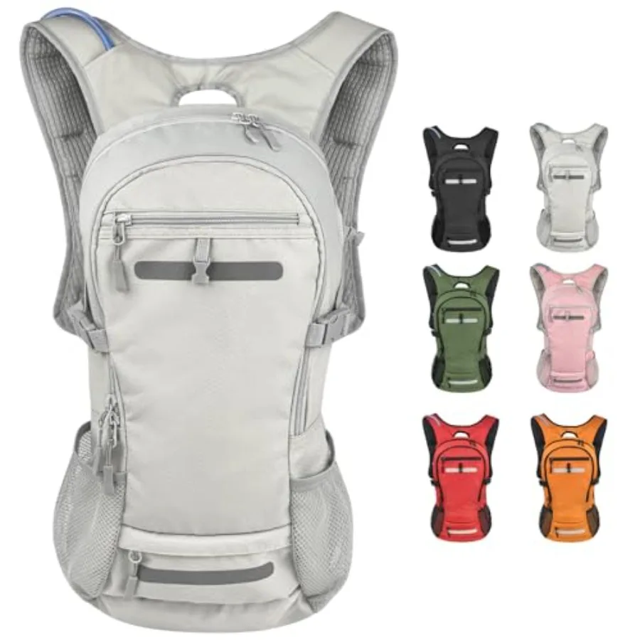 20L Multipurpose Hiking Backpack with 3L Water Bladder Durable Hydration Backpack with Insulated Bladder Compartment, Hidden He
20L Multipurpose Hiking Backpack with 3L Water Bladder Durable Hydration Backpack with Insulated Bladder Compartment, Hidden He