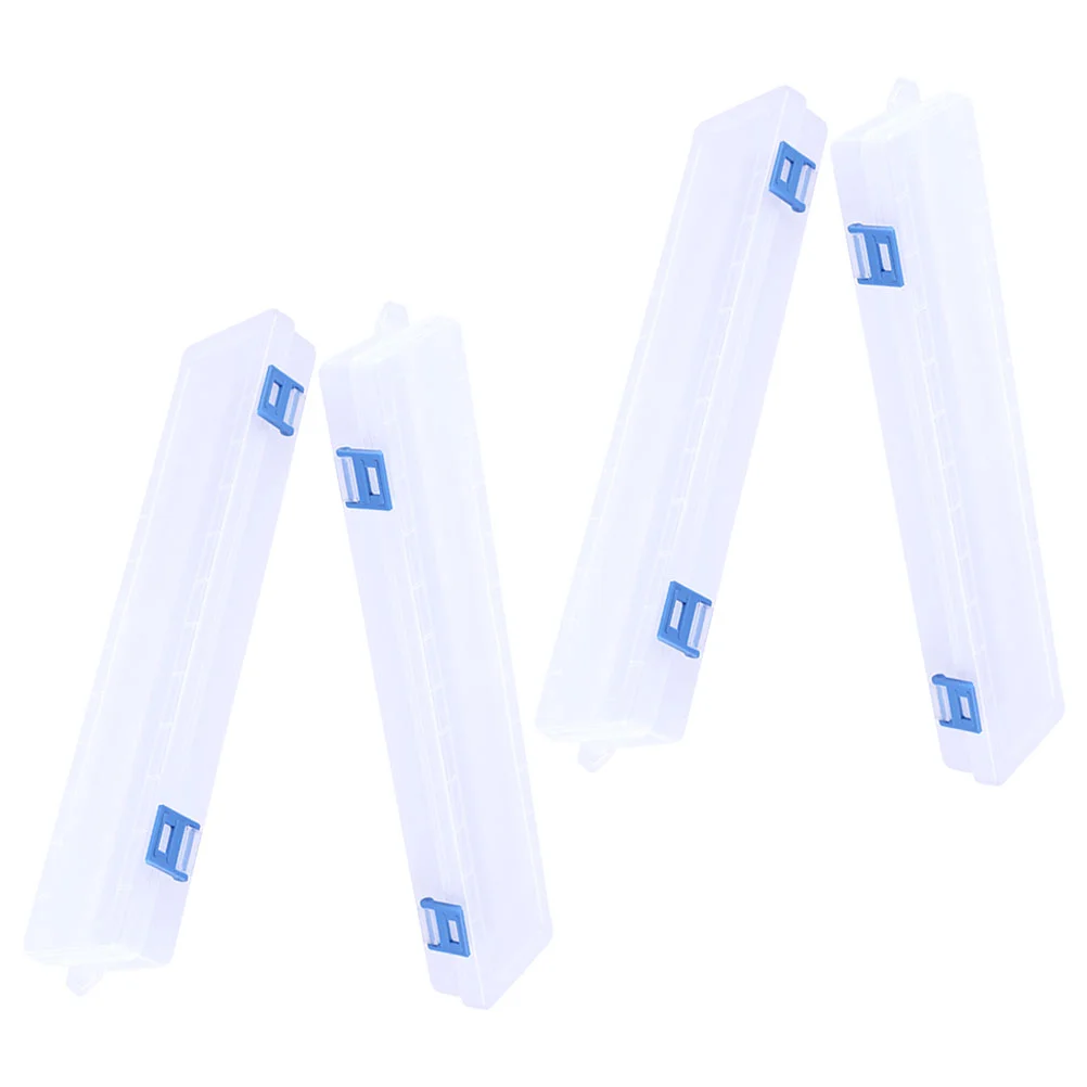 4 Pcs Pencil Case Paintbrush Storage Box Handheld Watercolor Holder Portable Tool Boxes Clear Container Child
4 Pcs Pencil Case Paintbrush Storage Box Handheld Watercolor Holder Portable Tool Boxes Clear Container Child