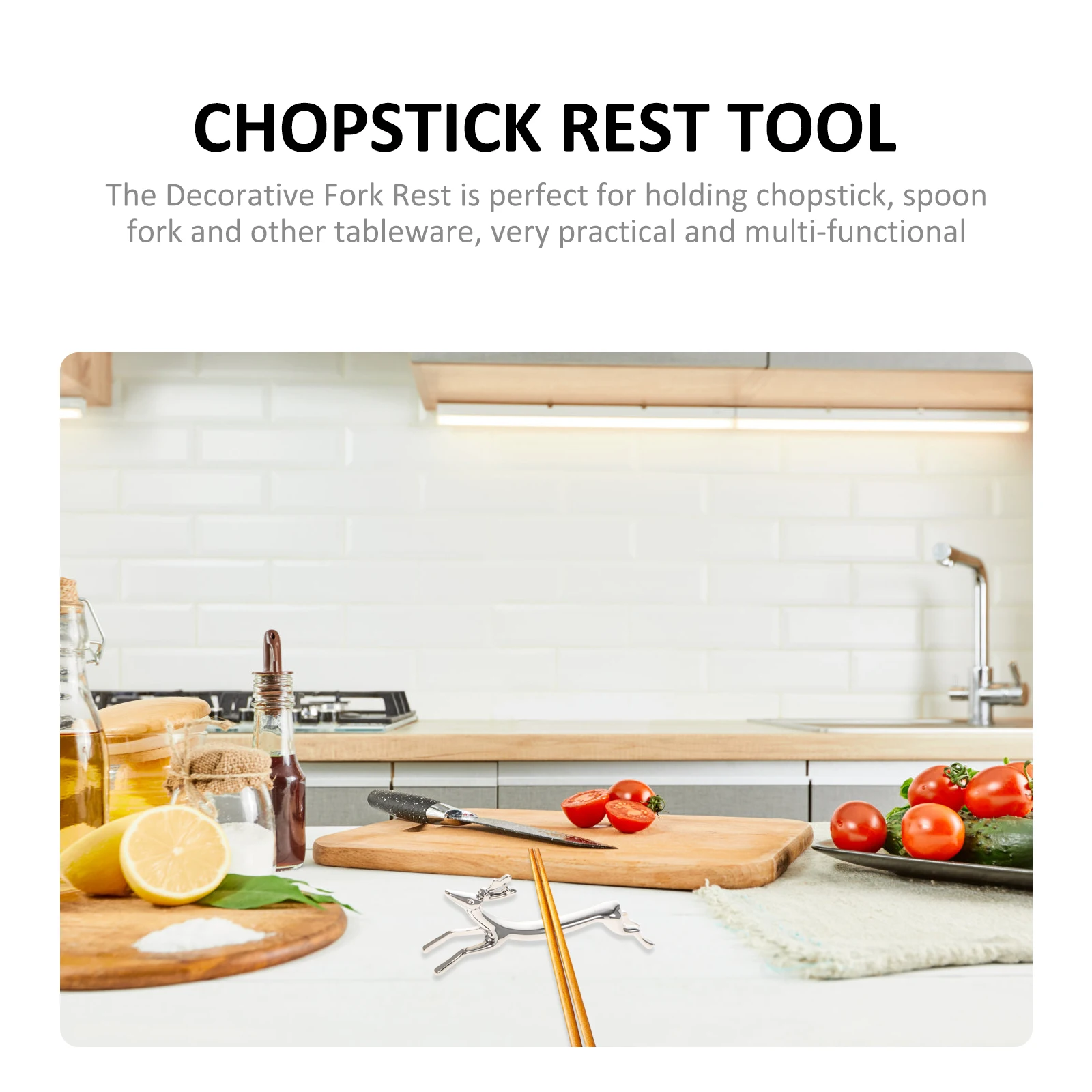 5Pcs Stainless Steel Chopstick Holders Deer Shape Reusable Fork Spoon Rests Kitchen Table Supplies Chopstick Rest Tool
5Pcs Stainless Steel Chopstick Holders Deer Shape Reusable Fork Spoon Rests Kitchen Table Supplies Chopstick Rest Tool