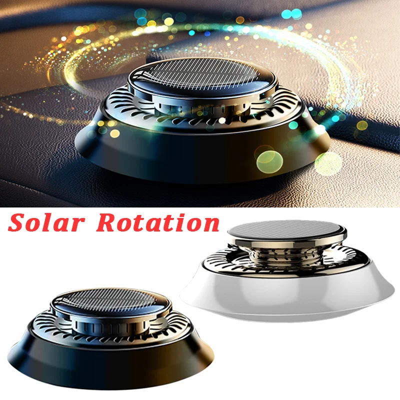 Solar Car Rotating Aromatherapy Perfume Diffuser Levitation Rotating Air Freshener Lasting Fragrance Diffusers Car Accessories
Solar Car Rotating Aromatherapy Perfume Diffuser Levitation Rotating Air Freshener Lasting Fragrance Diffusers Car Accessories