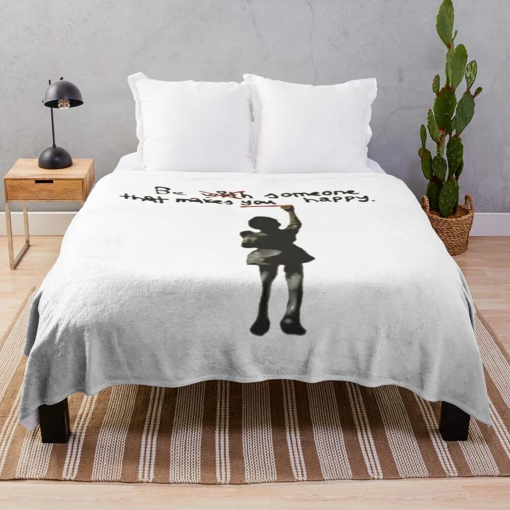 Be someone that makes you happy Throw Blanket Luxury Designer Soft Big Kid'S Blankets
Be someone that makes you happy Throw Blanket Luxury Designer Soft Big Kid'S Blankets