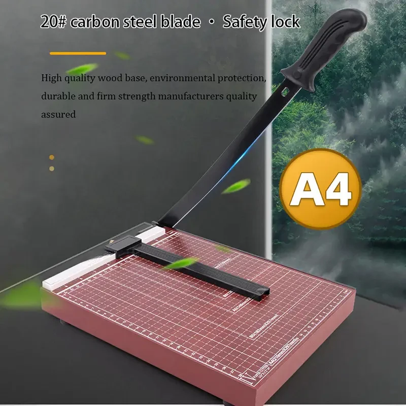 High Quality Office Paper Trimmer B4 Manual Cutter With Year Warranty
High Quality Office Paper Trimmer B4 Manual Cutter With Year Warranty