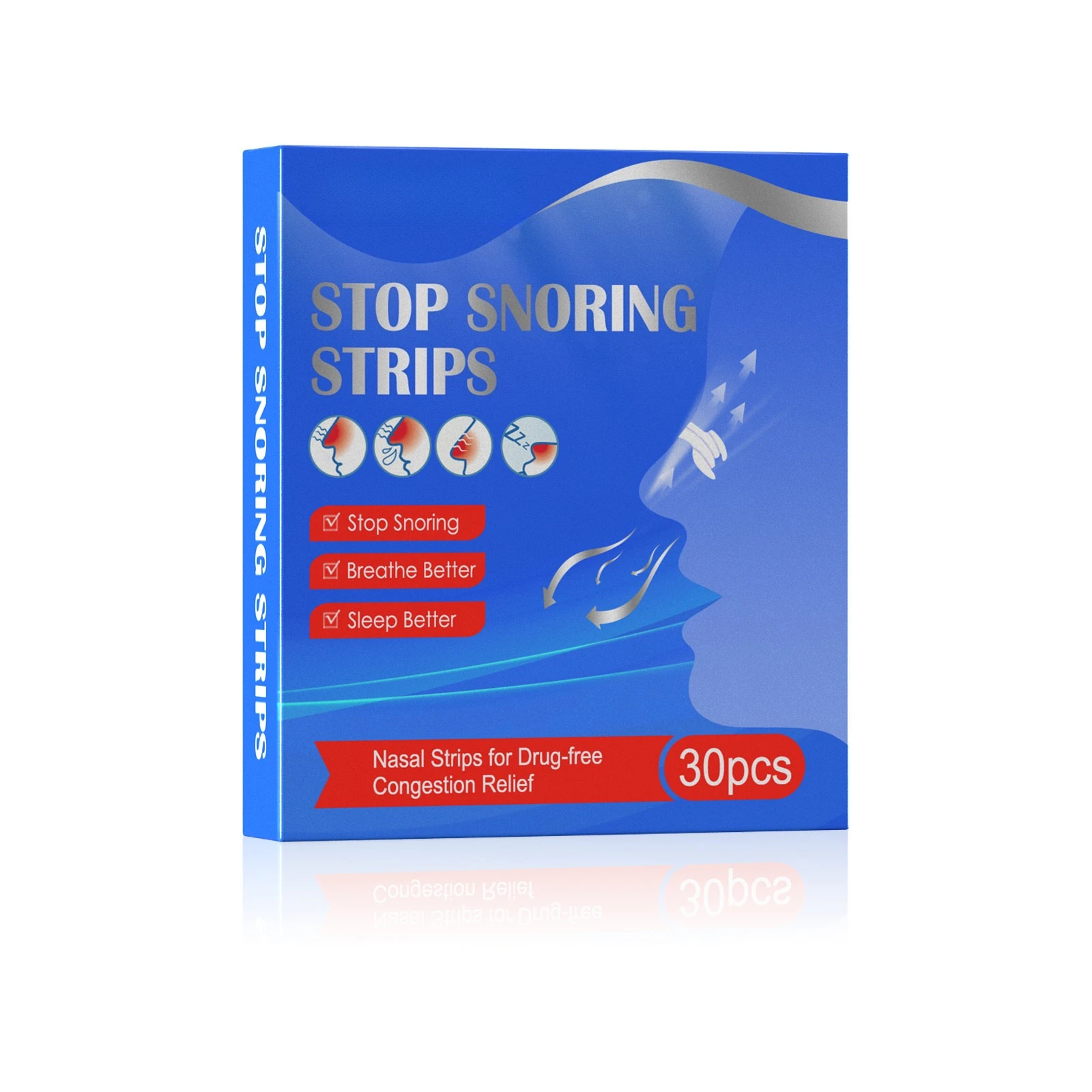 Relieve nasal obstruction nasal cavity, dilation discomfort Reduce sleep disorders Snoring Nose ventilation patch
Relieve nasal obstruction nasal cavity, dilation discomfort Reduce sleep disorders Snoring Nose ventilation patch