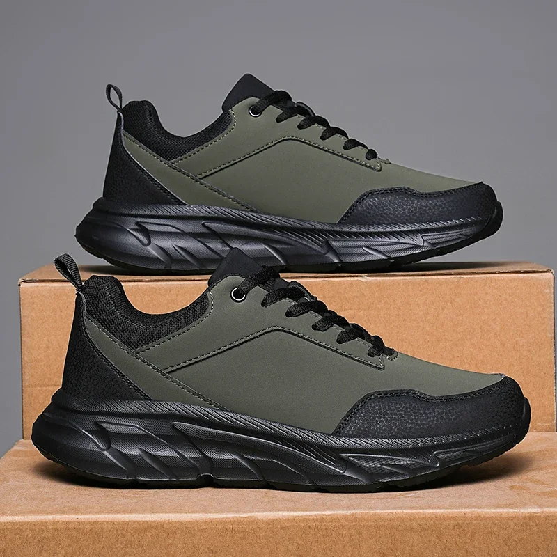 Leather Men Casual Shoes Platform Soft Sneakers Outdoor Breathable Sport Shoe Lightweight Skid Running Sneakers Men Tennis Shoes
Leather Men Casual Shoes Platform Soft Sneakers Outdoor Breathable Sport Shoe Lightweight Skid Running Sneakers Men Tennis Shoes