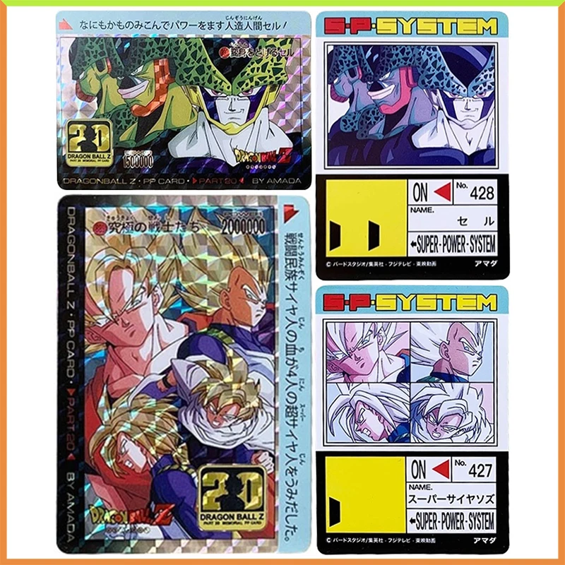 Anime Dragon Ball DIY ACG Cell Son Gohan Tabletop Battle Game Laser Refraction Collectible Cards Toys for boys Birthday Gifts
Anime Dragon Ball DIY ACG Cell Son Gohan Tabletop Battle Game Laser Refraction Collectible Cards Toys for boys Birthday Gifts