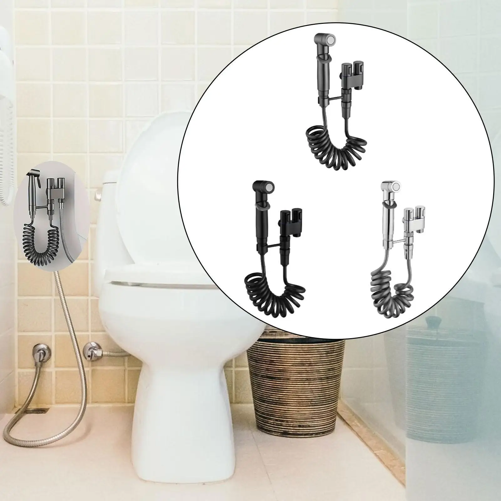 Распылитель для биде, насадка для биде для женской мытья, чистка туалета, душа для домашних животных 
Распылитель для биде, насадка для биде для женской мытья, чистка туалета, душа для домашних животных