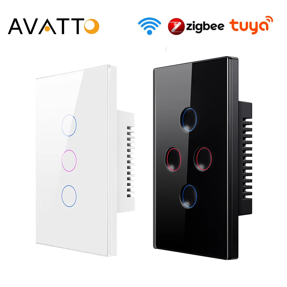 Умный выключатель света AVATTO Tuya WiFi/Zigbee, нейтральный провод/без нейтрального провода, плоский/разовый сенсорный переключатель для Alexa, Google Home, Alice
Умный выключатель света AVATTO Tuya WiFi/Zigbee, нейтральный провод/без нейтрального провода, плоский/разовый сенсорный переключатель для Alexa, Google Home, Alice