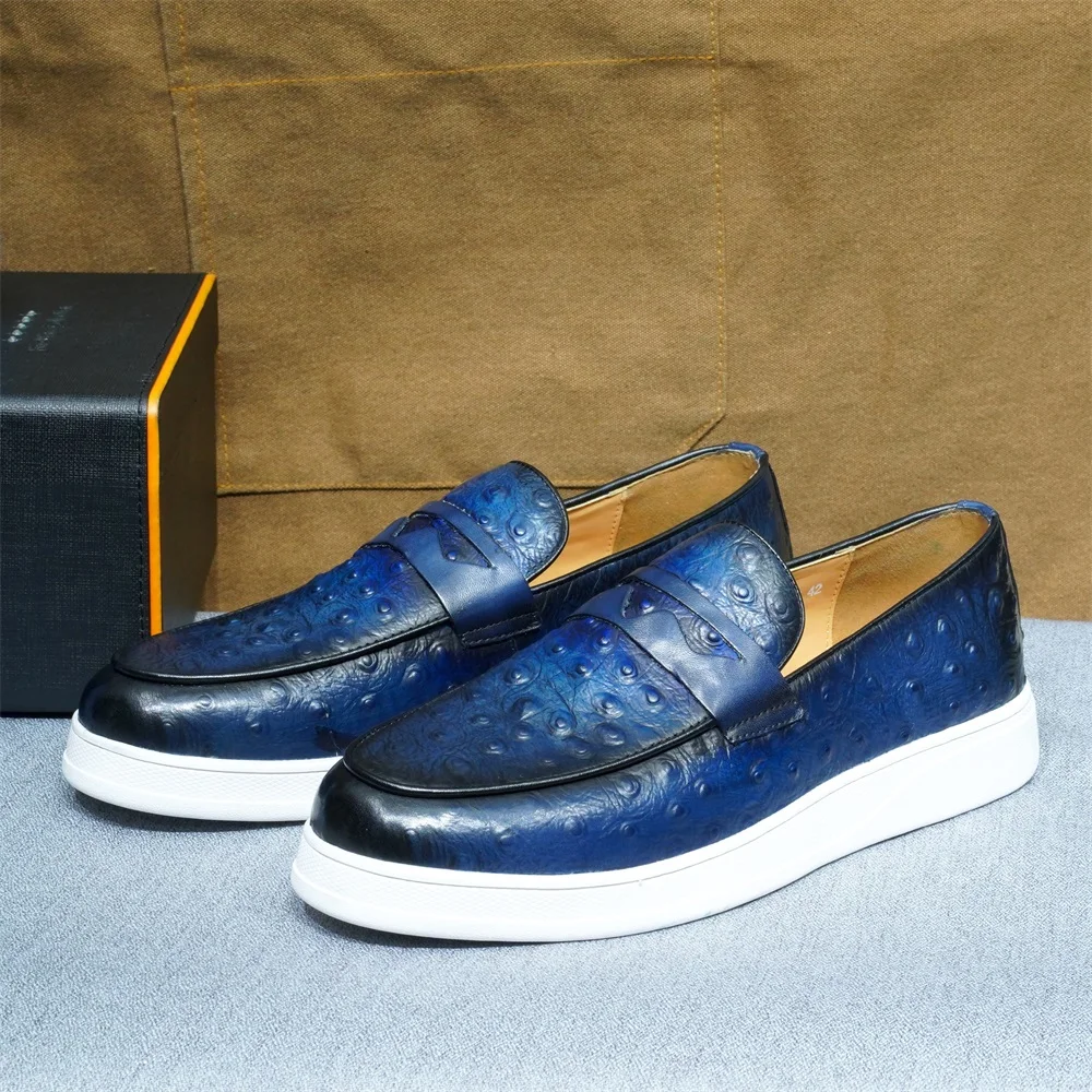 Fashion Classy Men's Penny Loafers Genuine Leather Mocassin Footwear Male Slip-On Comfortable Travel Street Casual Shoes for Men
Fashion Classy Men's Penny Loafers Genuine Leather Mocassin Footwear Male Slip-On Comfortable Travel Street Casual Shoes for Men