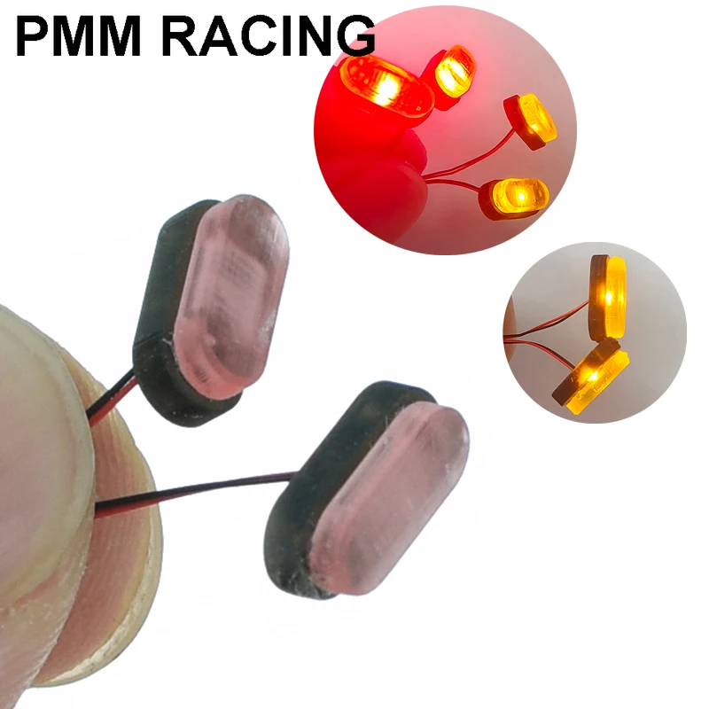 2pcs LED Position/Warning Light Side Lamp for 1/10 RC Crawler Car Traxxas TRX4 1/14 Tamiya Truck Trailer Tipper Car Diy Parts
2pcs LED Position/Warning Light Side Lamp for 1/10 RC Crawler Car Traxxas TRX4 1/14 Tamiya Truck Trailer Tipper Car Diy Parts