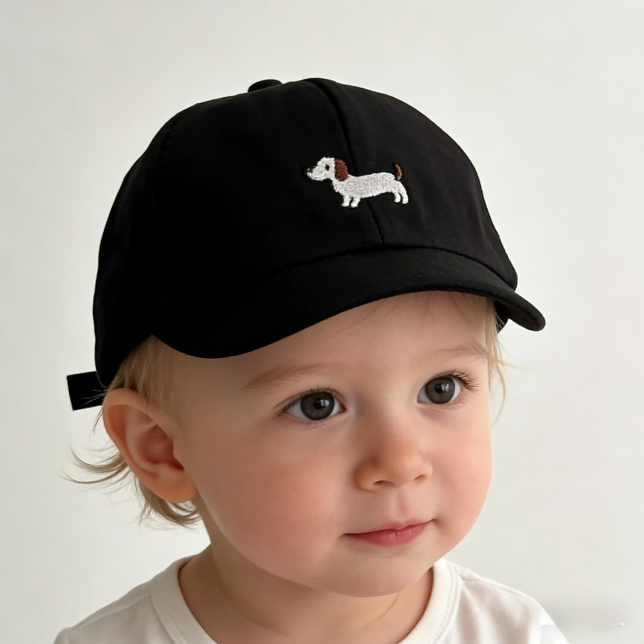 Cute Dog Baby Baseball Cap Summer Sunscreen Peaked Hat for Toddler Kids Solid Color Cartoon Sun Hats
Cute Dog Baby Baseball Cap Summer Sunscreen Peaked Hat for Toddler Kids Solid Color Cartoon Sun Hats