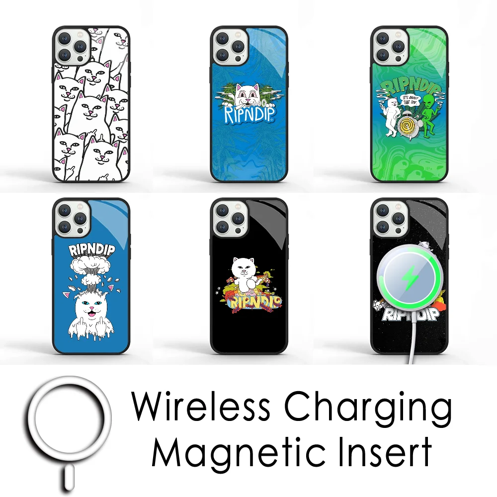 Middle Cute Finger CatRIPNDIP Phone Case For IPhone 16 15 Pro Max Case 14 Plus 13 12 11 Magesafe Magnetic Wireless Charge Cover
Middle Cute Finger CatRIPNDIP Phone Case For IPhone 16 15 Pro Max Case 14 Plus 13 12 11 Magesafe Magnetic Wireless Charge Cover