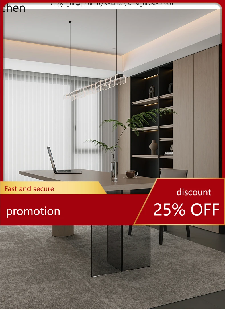 HT study living room long table light luxury modern high-end acrylic large board table
HT study living room long table light luxury modern high-end acrylic large board table