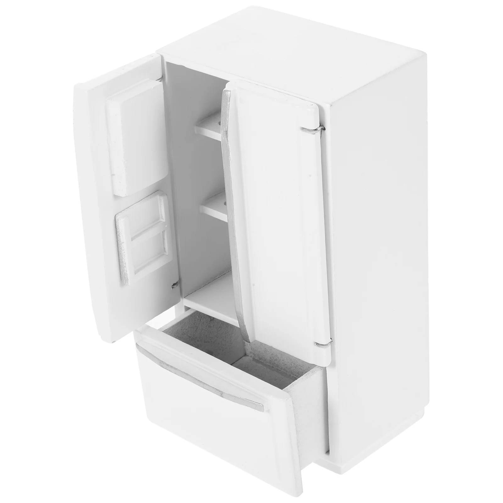 Toys Mini Refrigerator 1:12 Dollhouse Furniture Model Kitchen Scene White Silver Gray Double Door (white) Room Fridge Miniature
Toys Mini Refrigerator 1:12 Dollhouse Furniture Model Kitchen Scene White Silver Gray Double Door (white) Room Fridge Miniature