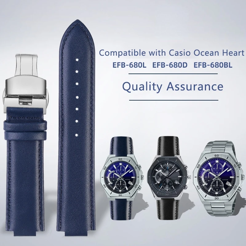 Ремешок из натуральной кожи высокого качества для часов Casio Edifice Ocean Heart Farm Oak EFB-680 Series
Ремешок из натуральной кожи высокого качества для часов Casio Edifice Ocean Heart Farm Oak EFB-680 Series